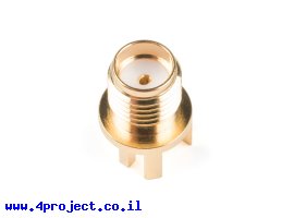 תמונה של מוצר מחבר SMA לקצה של מעגל מודפס