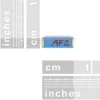 אנטנה 2.4GHz קרמית 6.5x2.2mm