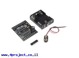 תמונה של מוצר כרטיס פיתוח PICAXE 18M2 - ערכת התחלה