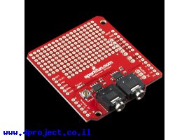 תמונה של מוצר מגן Arduino - מסנן אקולייזר - גרסה קודמת