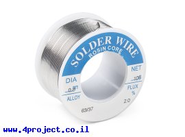 תמונה של מוצר בדיל הלחמה מכיל עופרת 0.8 מ"מ - 100 גרם