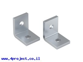 תמונה של מוצר חיבור זווית 90 מעלות ל-X-Rail, פלדה - 2 יחידות