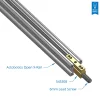 בורג הנעה 6mm ACME, תנועה של 8 מ"מ לסיבוב – אורך 650 מ”מ