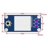 מסך LCD 1.3" 240x240, ממשק RPi