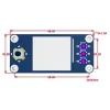 מסך LCD 1.3" 240x240, ממשק RPi