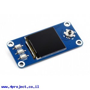 מסך LCD 1.3" 240x240, ממשק RPi