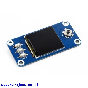 מסך LCD 1.3" 240x240, ממשק RPi