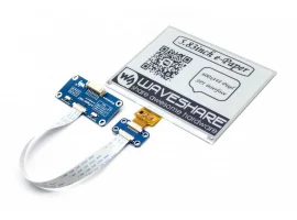 תמונה של מוצר מסך E-Ink ל-2 צבעים, גודל 5.83", רזולוציה 600x448, ממשק RPi