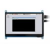 מסך קיבולי LCD 7" IPS 1024x600, זכוכית מגן, ממשק HDMI, מגע USB