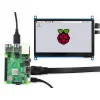 מסך קיבולי LCD 7" IPS 1024x600, זכוכית מגן, ממשק HDMI, מגע USB