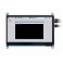מסך קיבולי LCD 7" IPS 1024x600, זכוכית מגן, ממשק HDMI, מגע USB