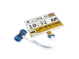 תמונה של מוצר מסך E-Ink ל-3 צבעים, גודל 7.5", רזולוציה 640x384, ממשק RPi