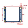 מסך OLED RGB 1.5" 128x128, ממשק SPI