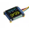 מסך OLED RGB 1.5" 128x128, ממשק SPI