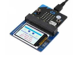 תמונה של מוצר מתאם מסך צבעוני 1.8" לכרטיס micro:bit של WaveShare