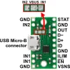 כרטיסון עם בורר מתח TPS2113A וחיבור USB MicroB