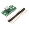 כרטיסון עם בורר מתח TPS2113A וחיבור USB MicroB