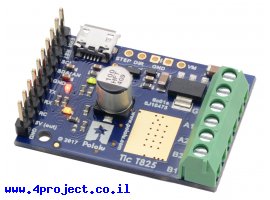 תמונה של מוצר בקר מנוע צעד עם מגוון ממשקים Tic T825 - מורכב