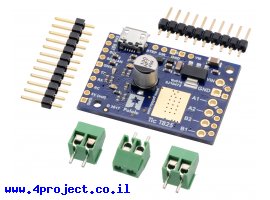 תמונה של מוצר בקר מנוע צעד עם מגוון ממשקים Tic T825