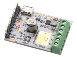 תמונה של מוצר בקר מנוע צעד עם מגוון ממשקים Tic T834 - מורכב
