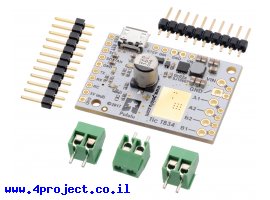 תמונה של מוצר בקר מנוע צעד עם מגוון ממשקים Tic T834