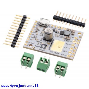 בקר מנוע צעד עם מגוון ממשקים Tic T834