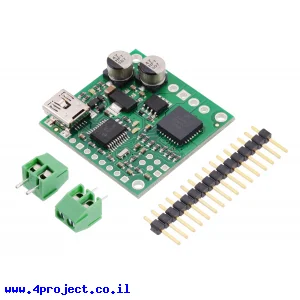 בקר מנוע DC עם מגוון ממשקים Jrk 21v3