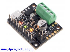 תמונה של מוצר בקר מנוע DC עם מגוון ממשקים Jrk G2 21v3 - מורכב