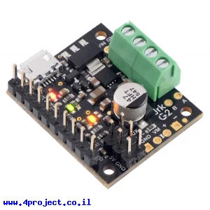 בקר מנוע DC עם מגוון ממשקים Jrk G2 21v3 - מורכב