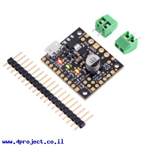 בקר מנוע DC עם מגוון ממשקים Jrk G2 21v3