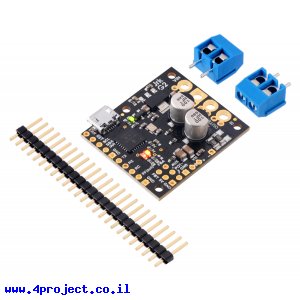 בקר מנוע DC עם מגוון ממשקים Jrk G2 24v13