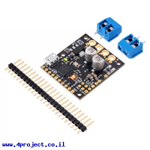 בקר מנוע DC עם מגוון ממשקים Jrk G2 24v13