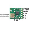 מודול ממיר מתח (מעלה/מוריד) 5V/6V/1.5A - דגם S9V11F5S6CMA - כיוון מתח ניתוק