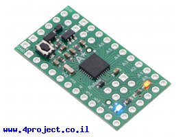 תמונה של מוצר כרטיס פיתוח תואם Arduino A-Star 328PB Micro - 5V, 16MHz