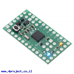 כרטיס פיתוח תואם Arduino A-Star 328PB Micro - 5V, 16MHz