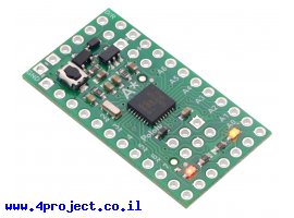 תמונה של מוצר כרטיס פיתוח תואם Arduino A-Star 328PB Micro - 5V, 20MHz