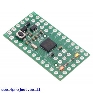 כרטיס פיתוח תואם Arduino A-Star 328PB Micro - 5V, 20MHz