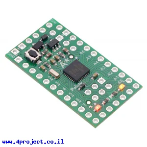 כרטיס פיתוח תואם Arduino A-Star 328PB Micro - 5V, 20MHz
