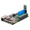 בקר מנוע DC ל-2 מנועים עד 1.7A - רכיב MAX14870 - צורת תוסף ל-Raspberry PI - מורכב