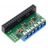 בקר מנוע DC ל-2 מנועים עד 1.7A - רכיב MAX14870 - צורת תוסף ל-Raspberry PI - מורכב