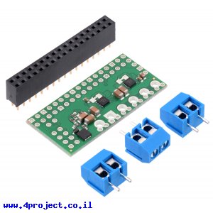 בקר מנוע DC ל-2 מנועים עד 1.7A - רכיב MAX14870 - צורת תוסף ל-Raspberry PI