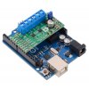 בקר מנוע DC ל-2 מנועים עד 1.7A - רכיב MAX14870 - צורת מגן Arduino