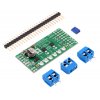 בקר מנוע DC ל-2 מנועים עד 1.7A - רכיב MAX14870 - צורת מגן Arduino