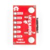 כרטיסון עם מחבר USB-C 2.0 נקבה - SparkFun