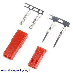 מחבר JST RCY - זכר ונקבה 2-pin