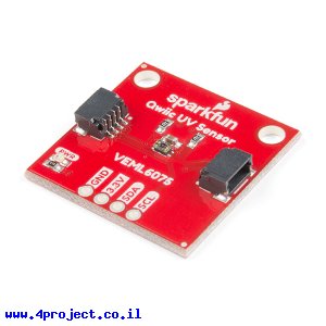 חיישן אור UV - דגם VEML6075 - חיבור Qwiic