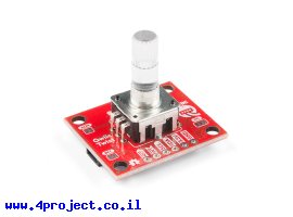תמונה של מוצר מקודד סיבובי RGB - חיבור Qwiic