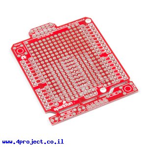 מגן Arduino אב-טיפוס של SparkFun - מעגל מודפס בלבד