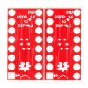 כרטיסון מתאם בין SSOP ל-DIP 16pin - חבילה של 2