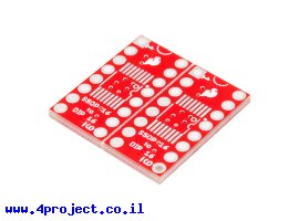 תמונה של מוצר כרטיסון מתאם בין SSOP ל-DIP 16pin - חבילה של 2
